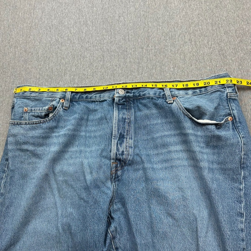 Levi's 501XX Button Fly Jeans Womens 24W (44x26) Straight Leg Medium Wash - Picture 4 of 15